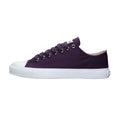 Fair Trainer White Cap Lo Cut Grape Velvet | Just White