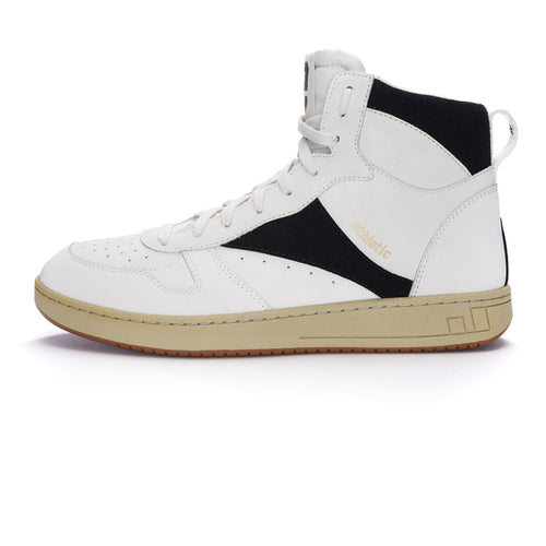 Carl Hi Cut Chalk White | Jet Black