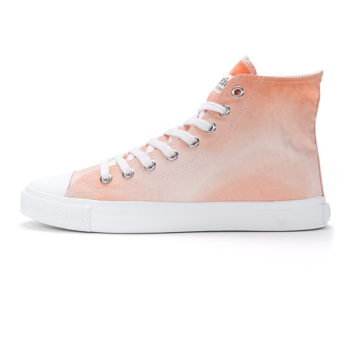 Fair Trainer White Cap Hi Cut Little Blush | Just White