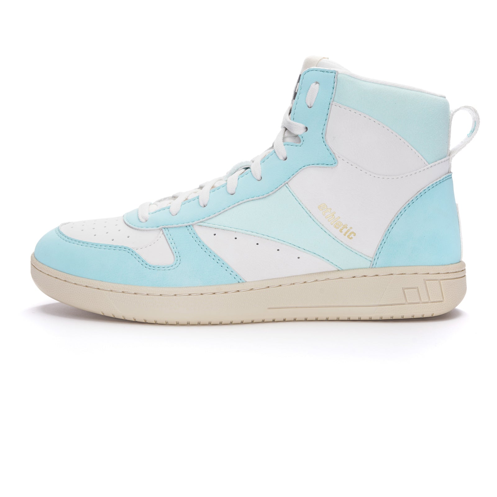 Carl Hi  Cut Light Bleached Agua Green | Just White