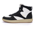 Carl Hi  Cut Chalk White | Jet Black