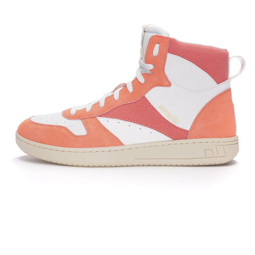 Carl Hi  Cut Bleached Orange | Just White