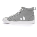 Fair Trainer Active Hi Cut Shadow Grey | Just White