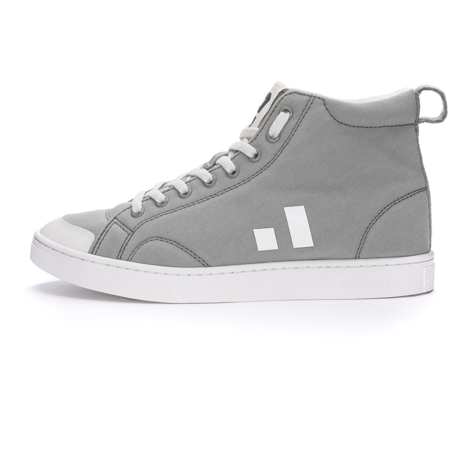 Fair Trainer Active Hi Cut Shadow Grey | Just White