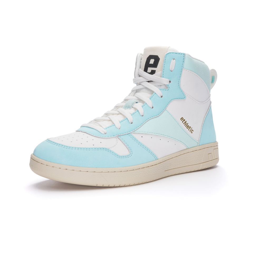 Carl Hi  Cut Light Bleached Agua Green | Just White