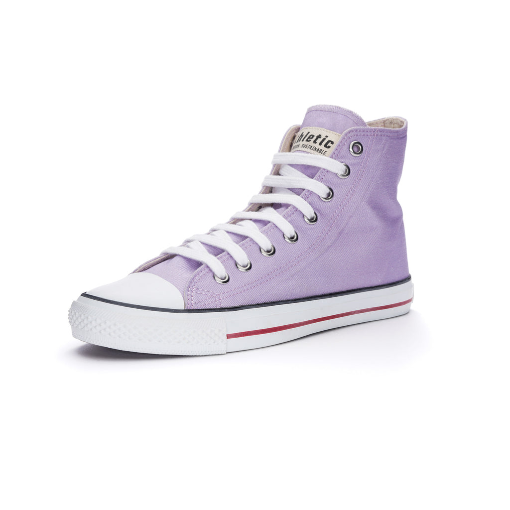 Fair Trainer White Cap Hi Cut Lavenda Pink P | Just White