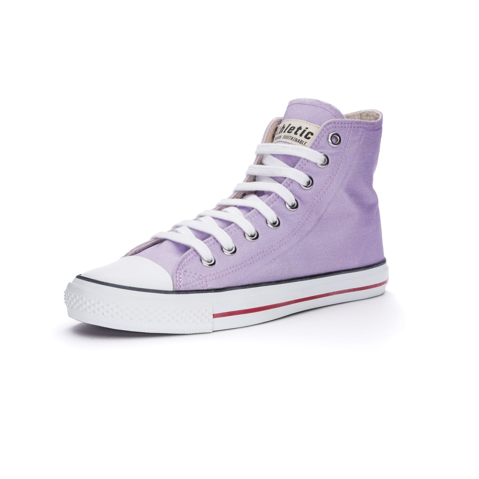 Fair Trainer White Cap Hi Cut Lavenda Pink P | Just White