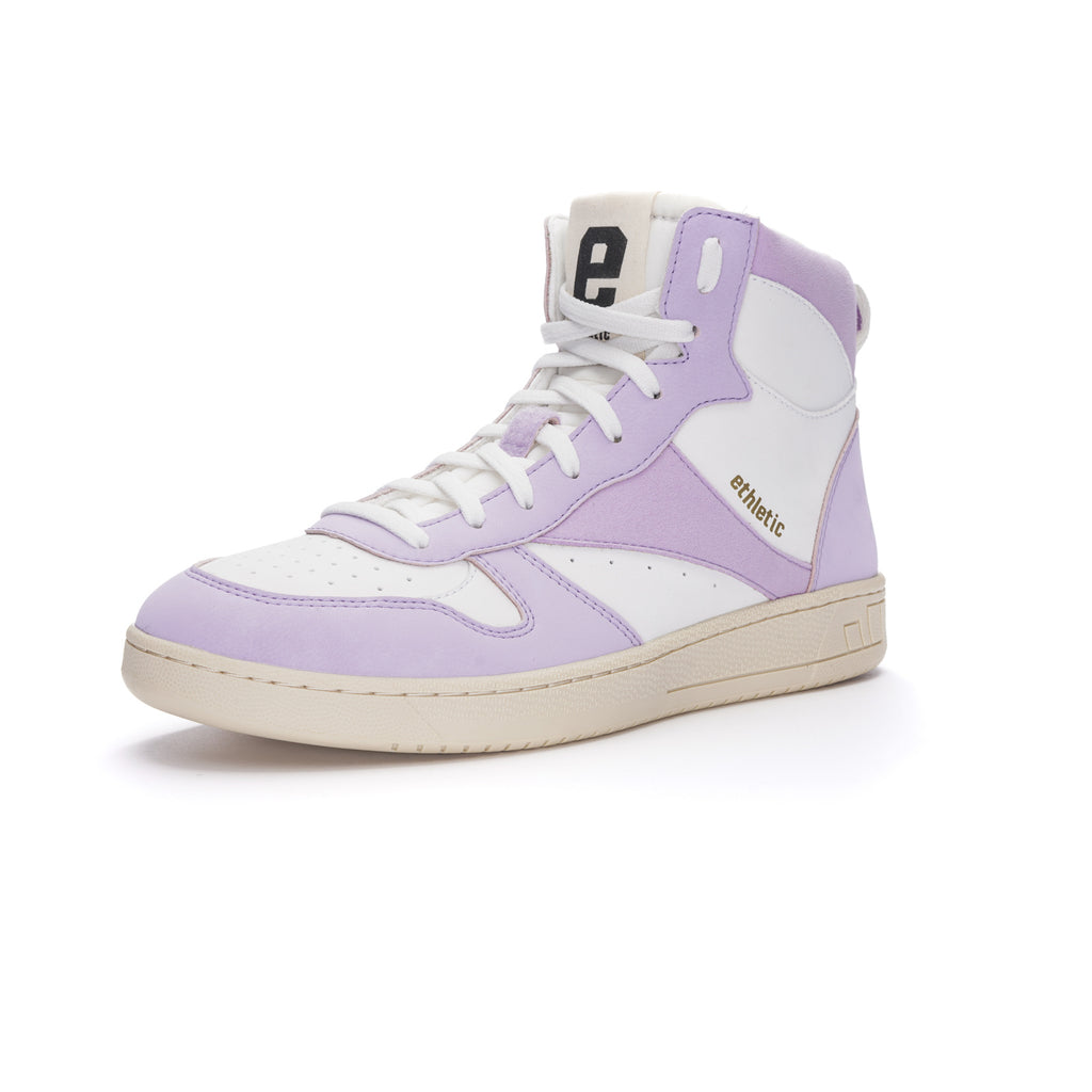 Carl Hi  Cut Lavender Pink | Just White