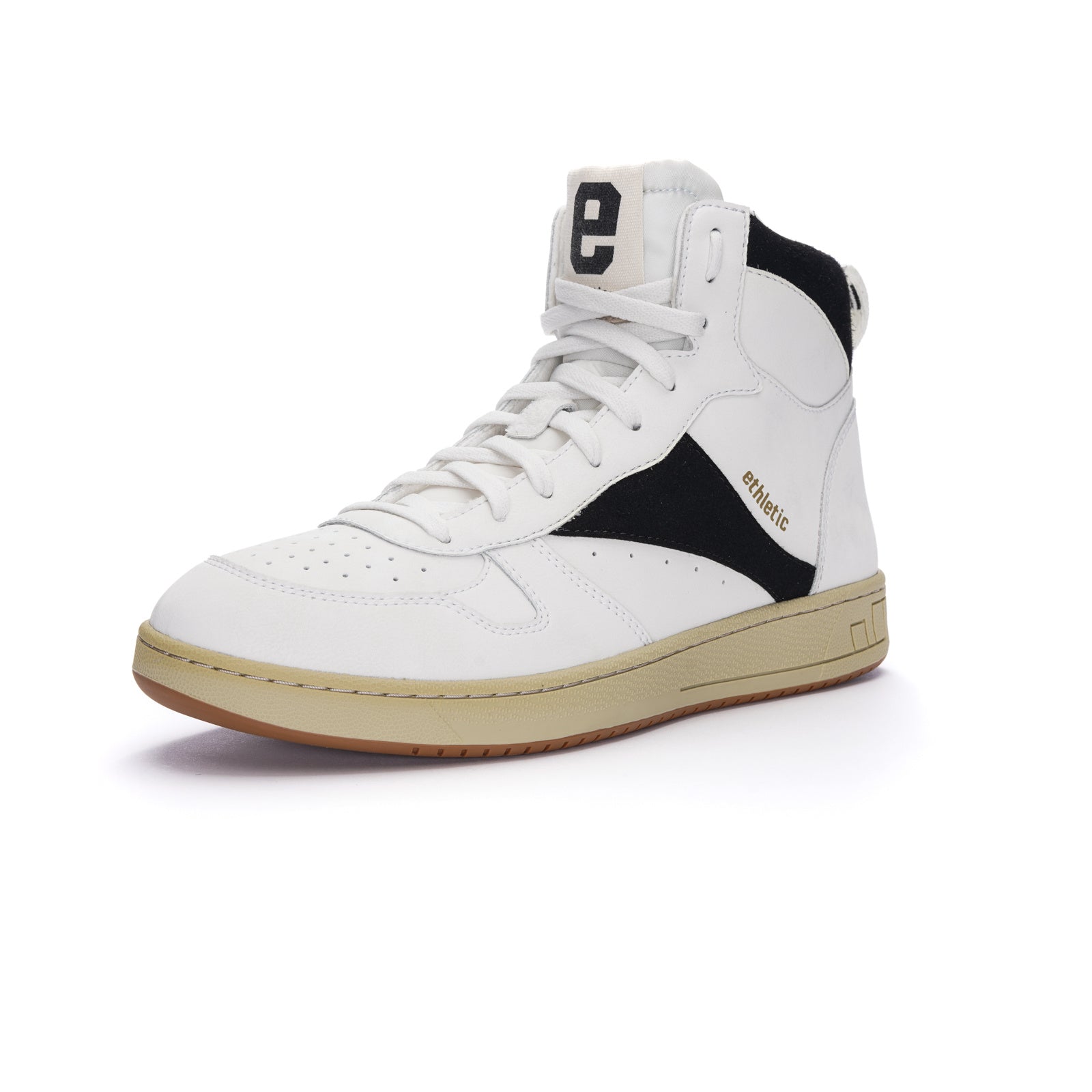 Carl Hi Cut Chalk White | Jet Black