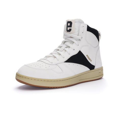 Carl Hi Cut Chalk White | Jet Black