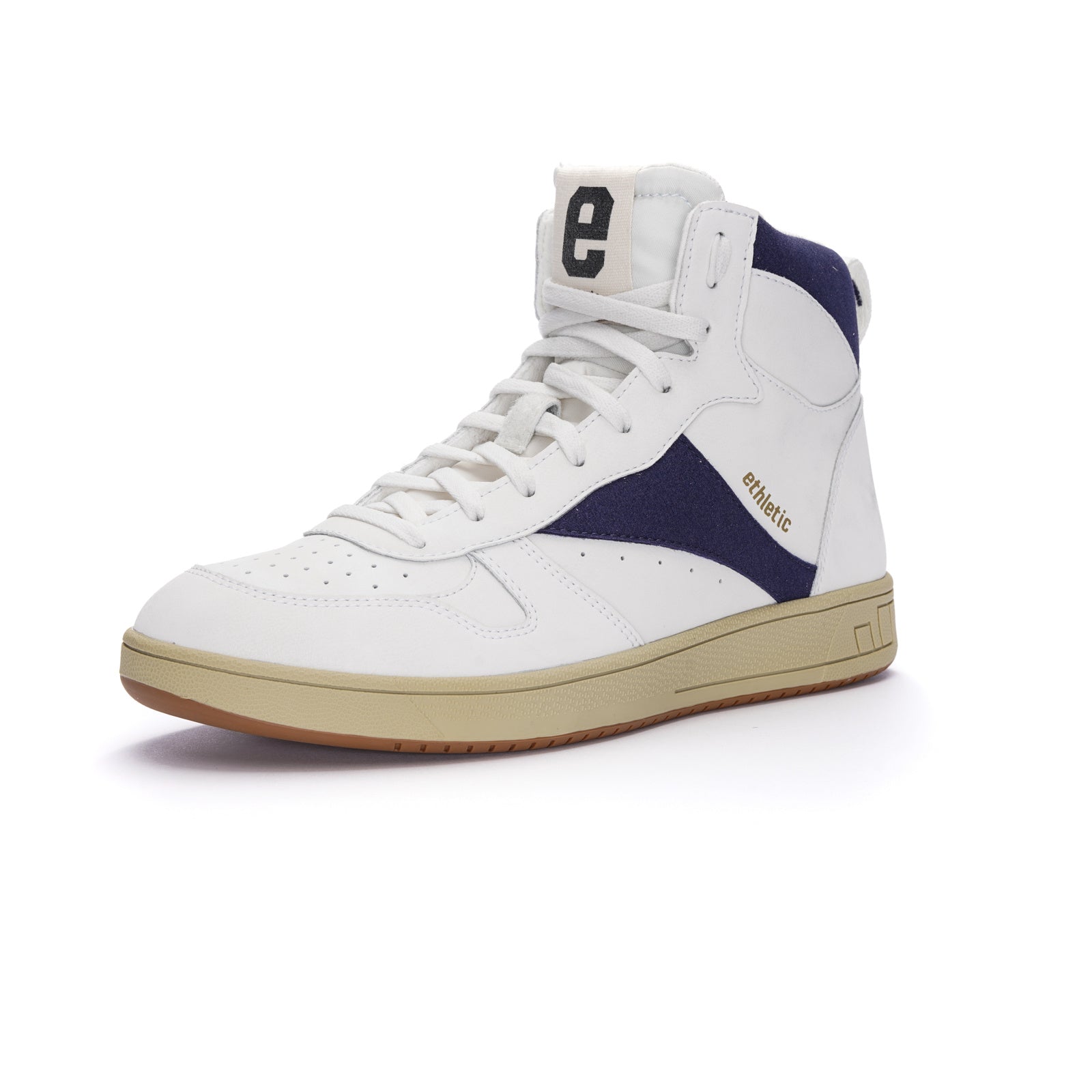 Carl Hi Cut Chalk White | Ocean Blue