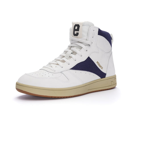 Carl Hi Cut Chalk White | Ocean Blue