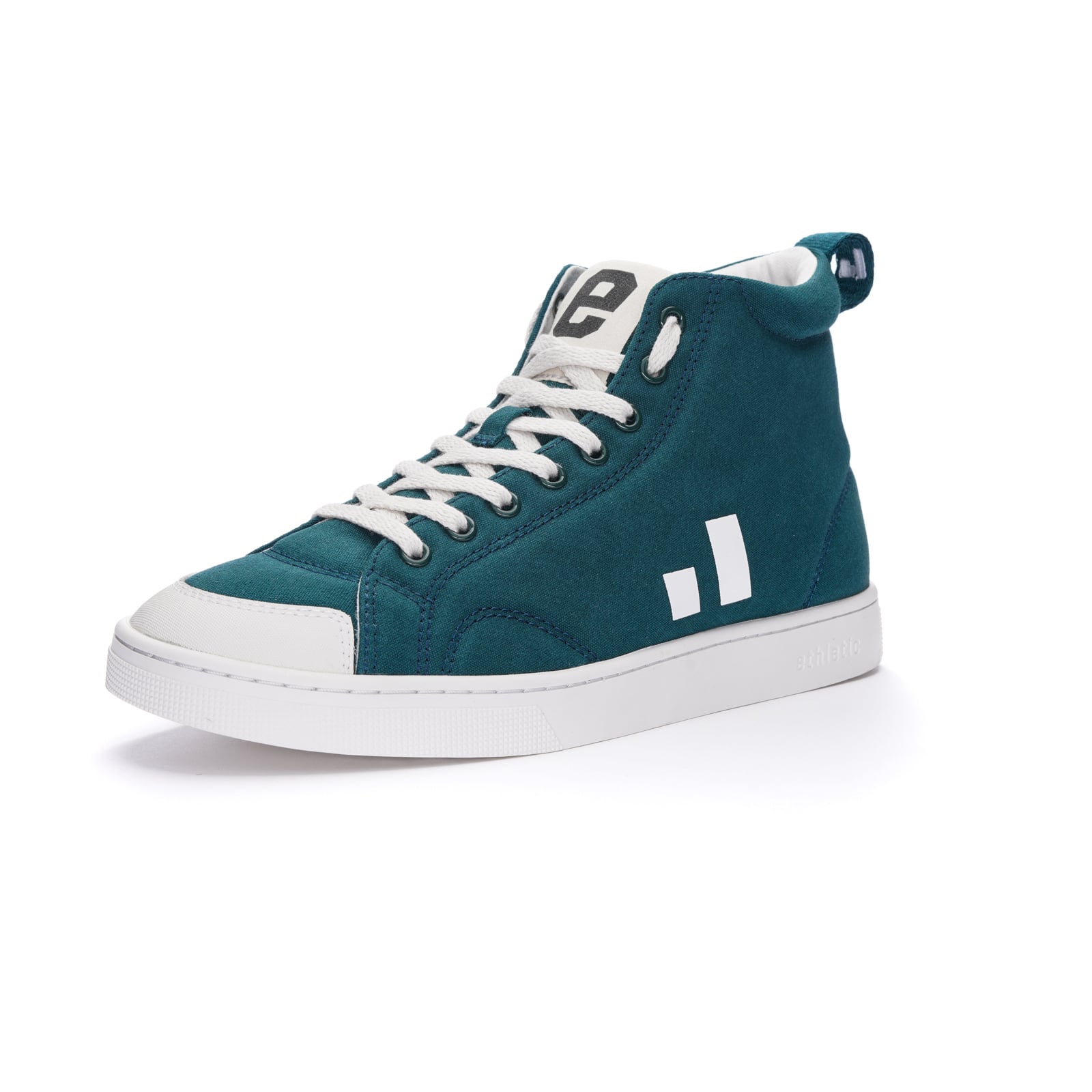 Fair Trainer Active Hi Cut Fir Tree Green | Just White