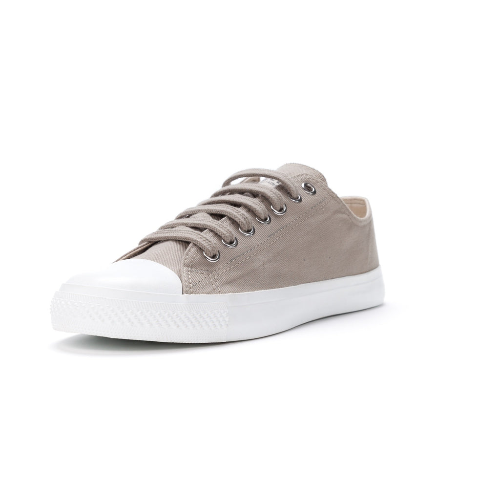 Fair Trainer White Cap Lo Cut Frozen Olive | Just White