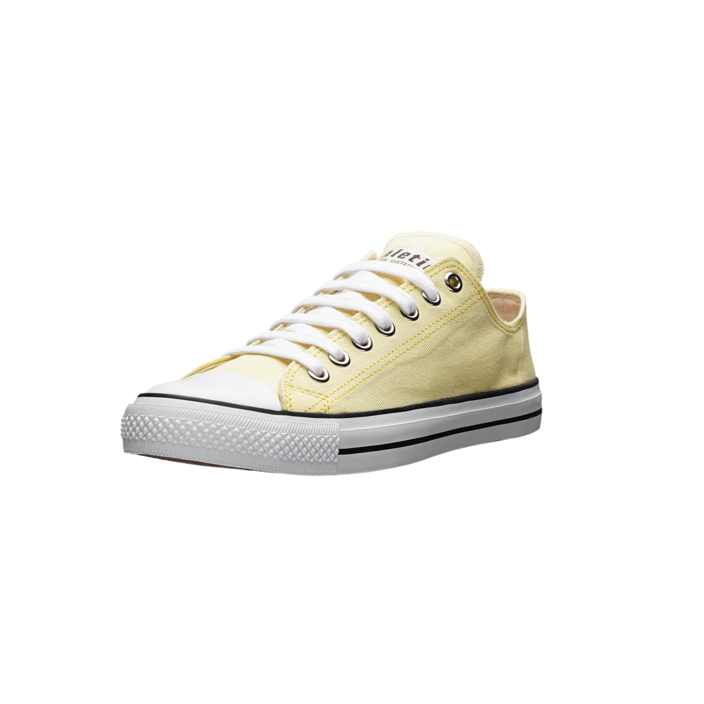 Fair Trainer White Cap Lo Cut Watersign Yellow | Just White