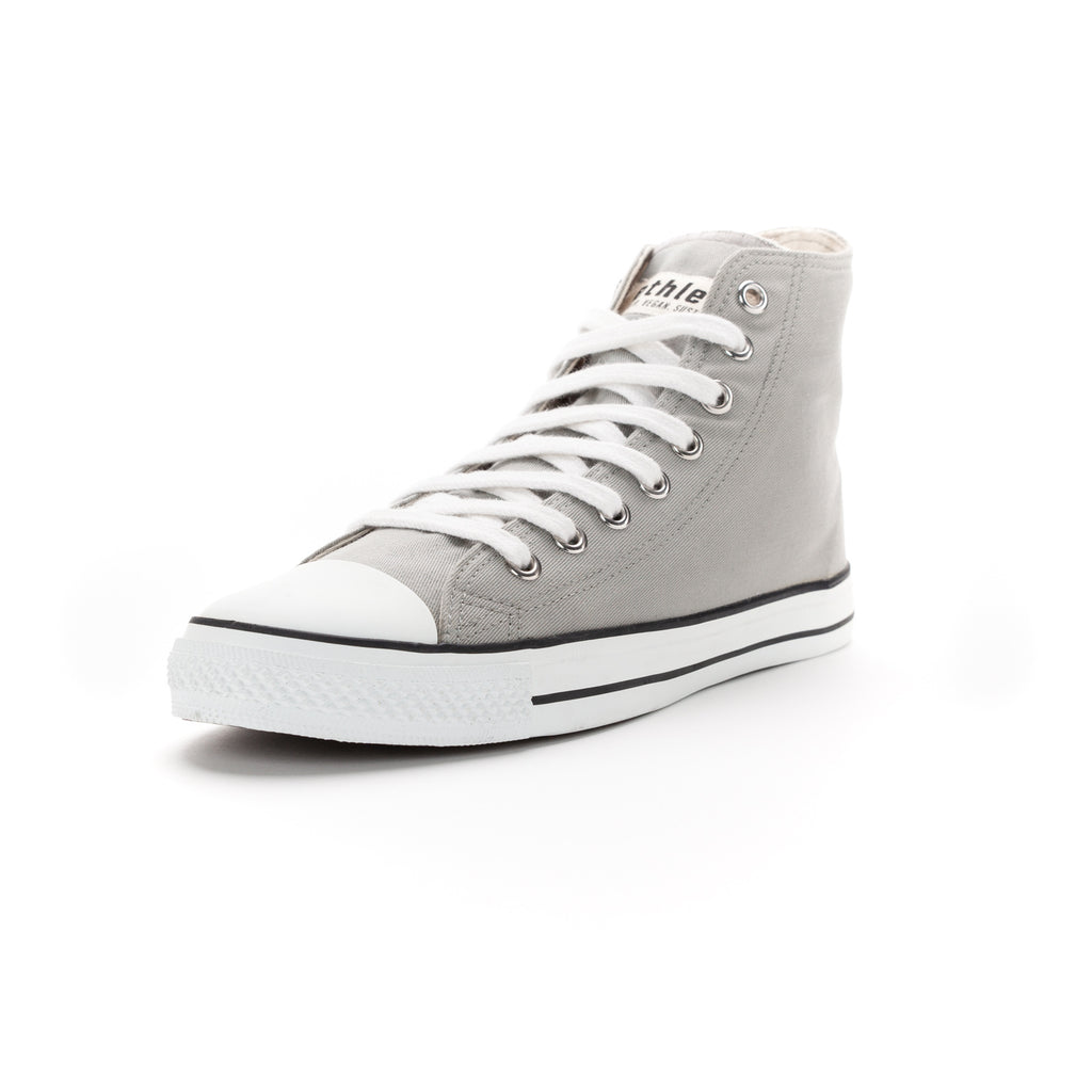 Fair Trainer White Cap Hi Cut Urban Grey | Just White
