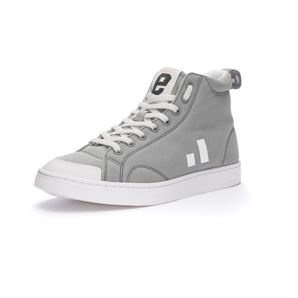 Fair Trainer Active Hi Cut Shadow Grey | Just White