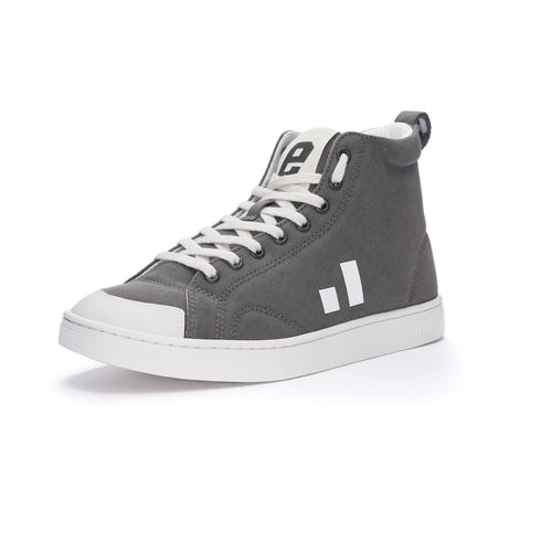 Fair Trainer Active Hi Cut Donkey Grey | Just White
