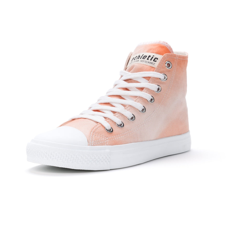 Fair Trainer White Cap Hi Cut Little Blush | Just White