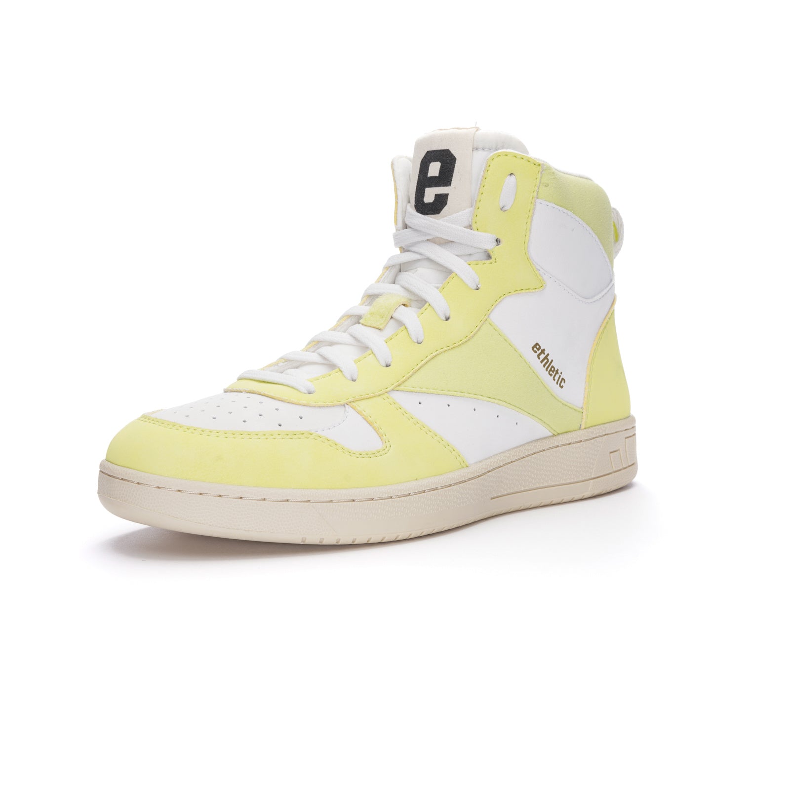 Carl Hi  Cut Lime Yellow | Just White