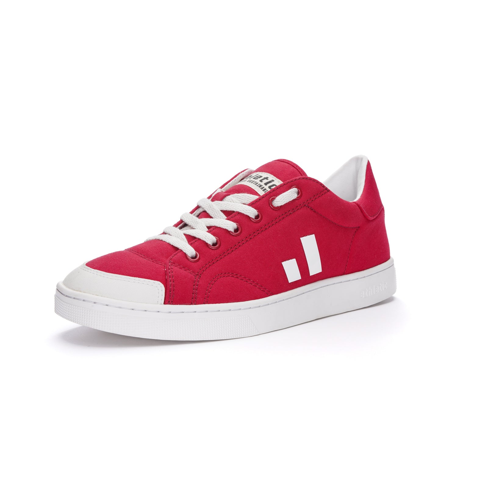 Fair Trainer Active Lo Cranberry Red | Just White