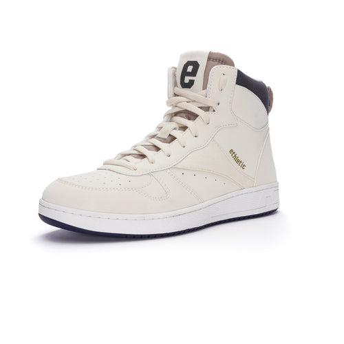 Carl Hi  Cut Bleached Sand | Pewter Grey