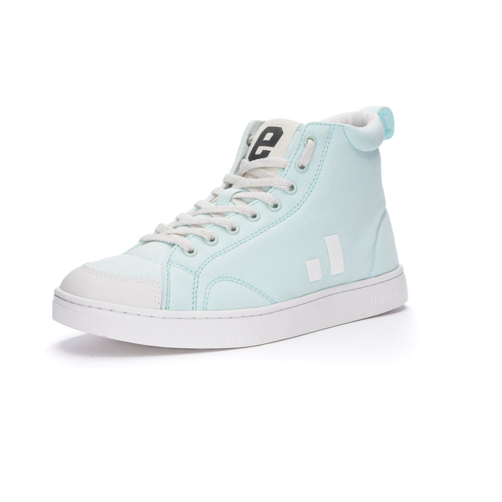 Fair Trainer Active Hi Cut Light  Agua Green | Just White