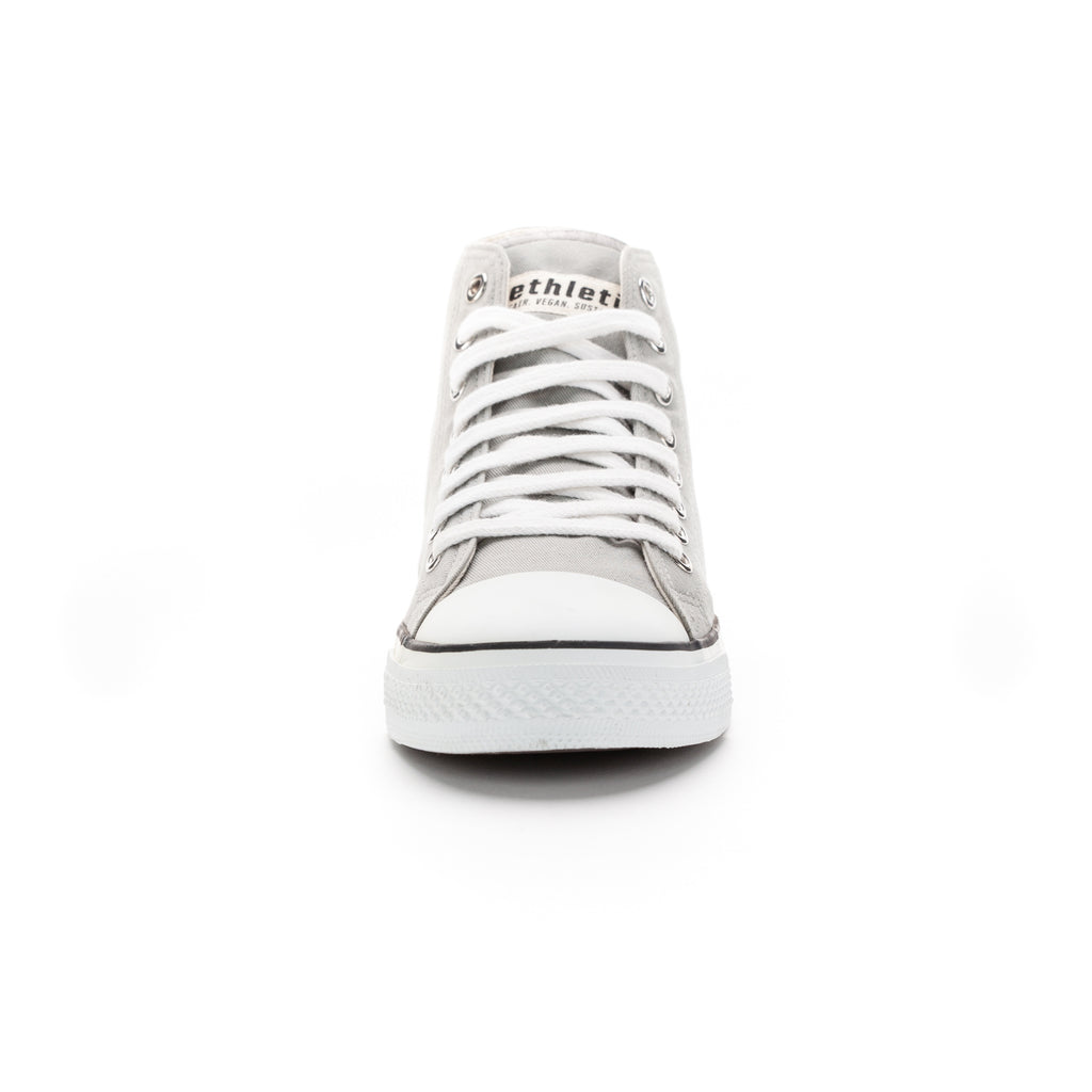 Fair Trainer White Cap Hi Cut Urban Grey | Just White