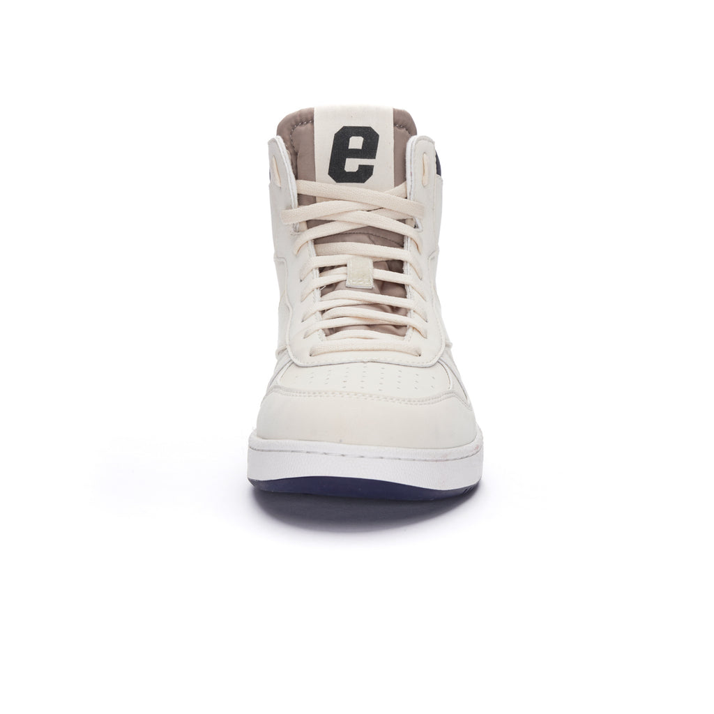 Carl Hi  Cut Bleached Sand | Pewter Grey