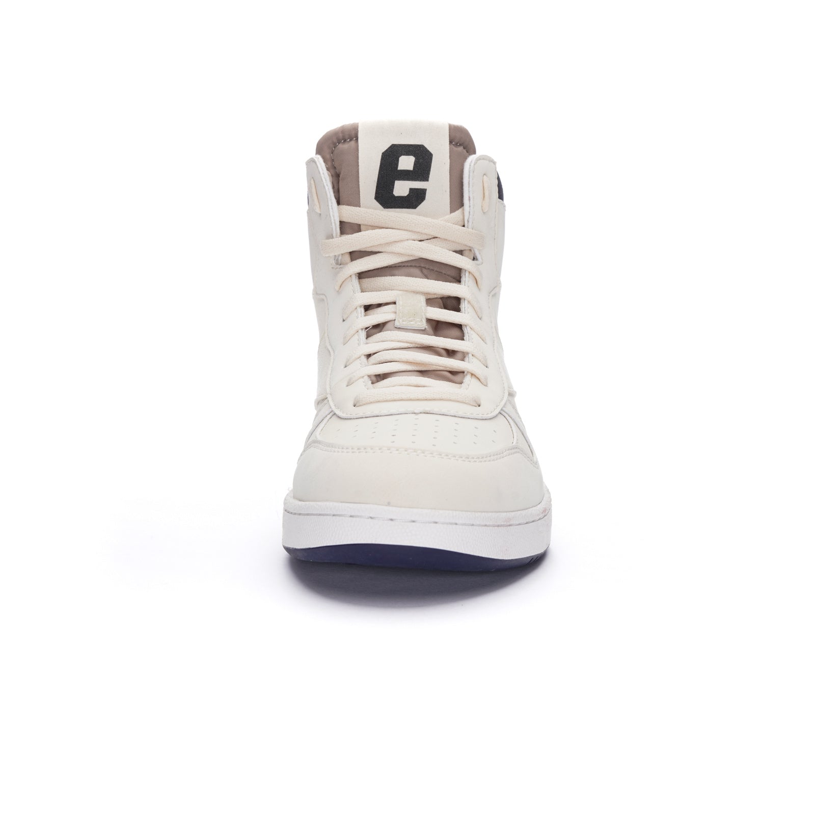 Carl Hi  Cut Bleached Sand | Pewter Grey