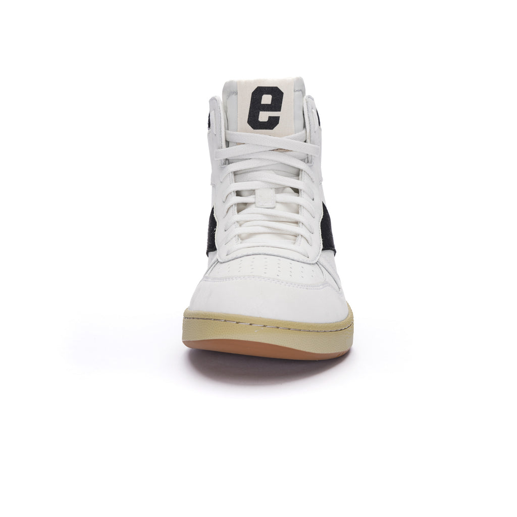 Carl Hi Cut Chalk White | Jet Black