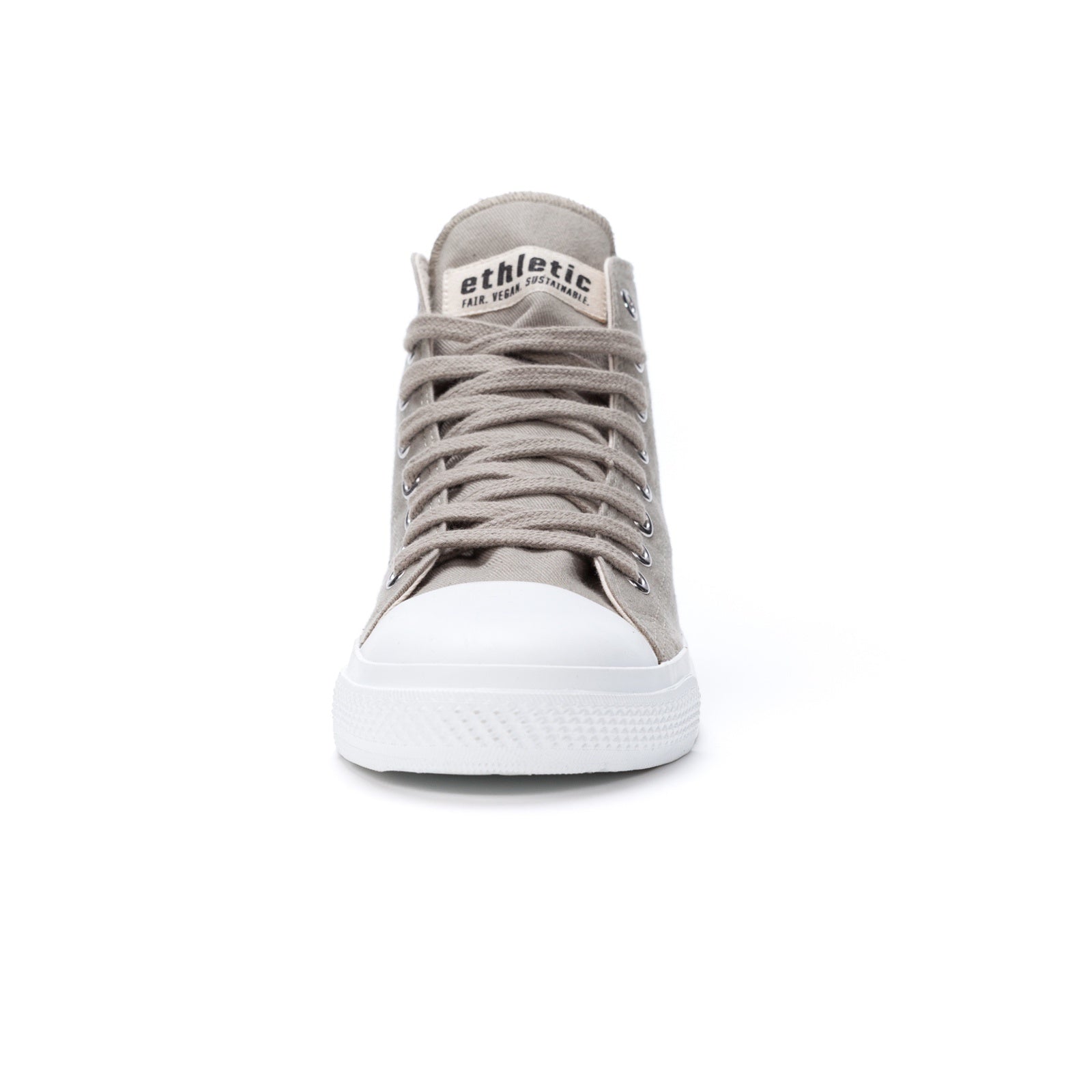 Fair Trainer White Cap Hi Cut Frozen Olive | Just White