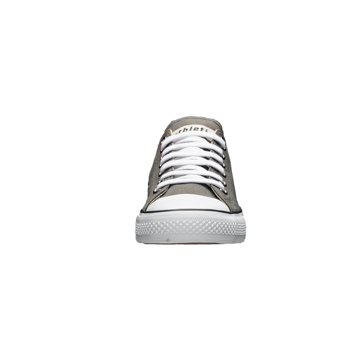 Fair Trainer White Cap Lo Cut Donkey Grey | Just White