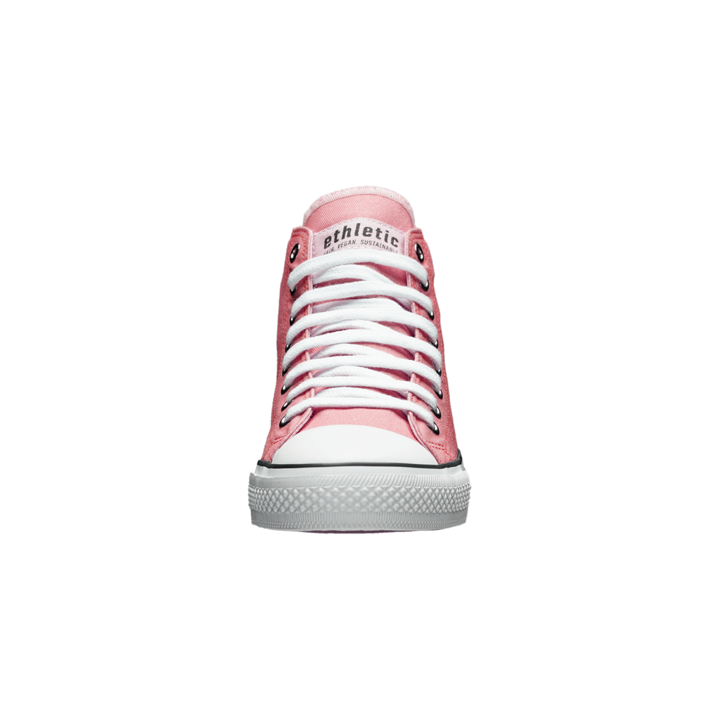 Fair Trainer White Cap Hi Cut Strawberry Pink P | Just White