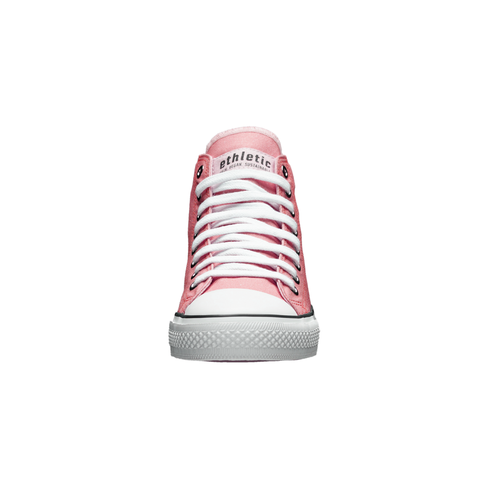 Fair Trainer White Cap Hi Cut Strawberry Pink P | Just White