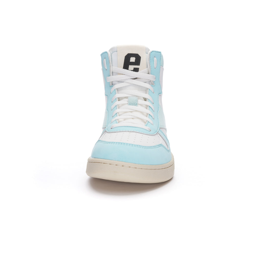 Carl Hi  Cut Light Bleached Agua Green | Just White