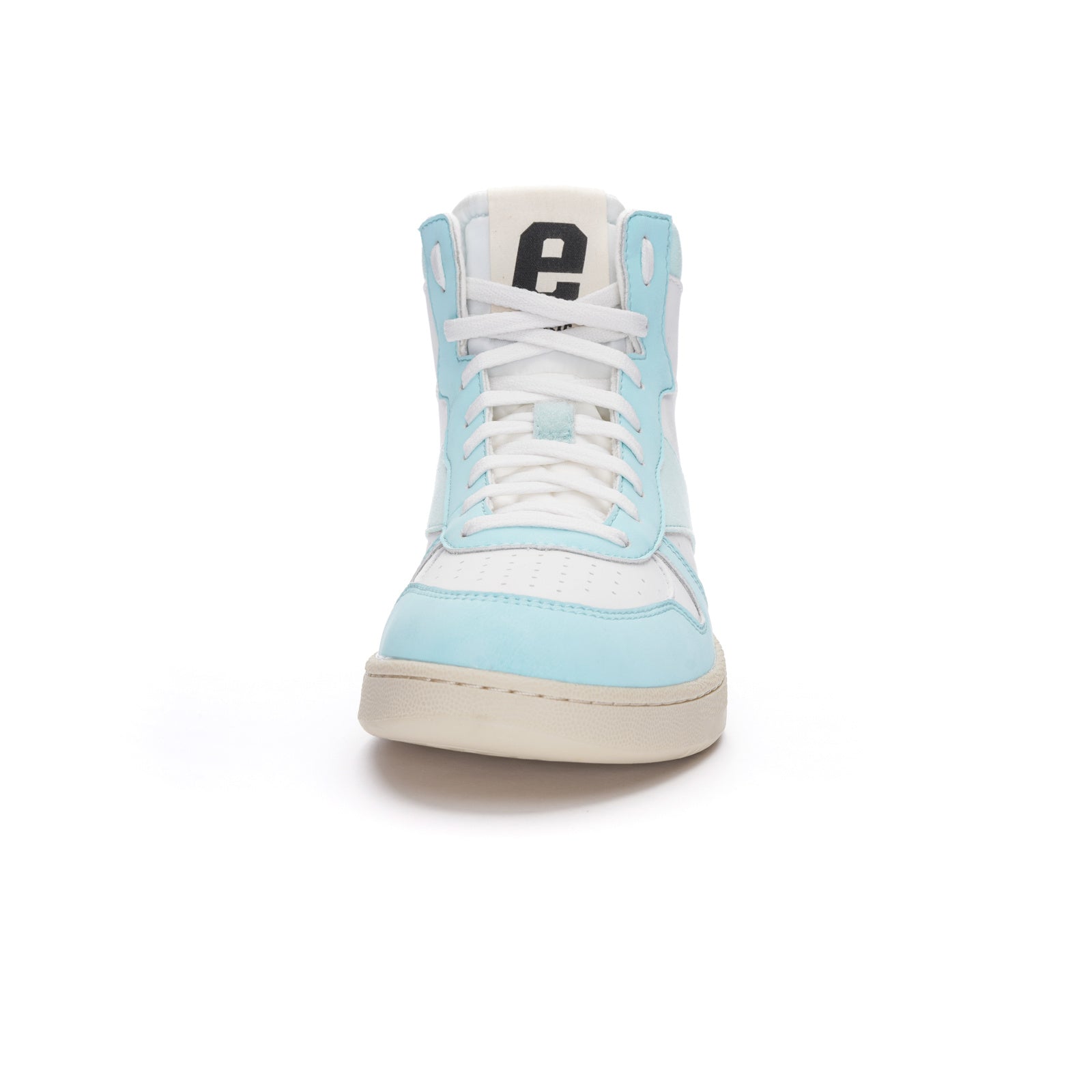 Carl Hi  Cut Light Bleached Agua Green | Just White