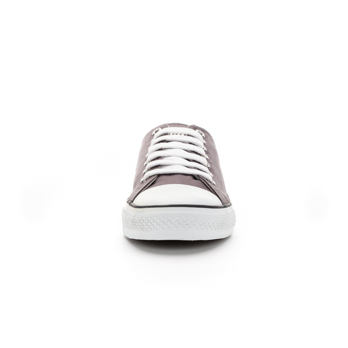 Fair Trainer White Cap Lo Cut Pewter Grey | Just White