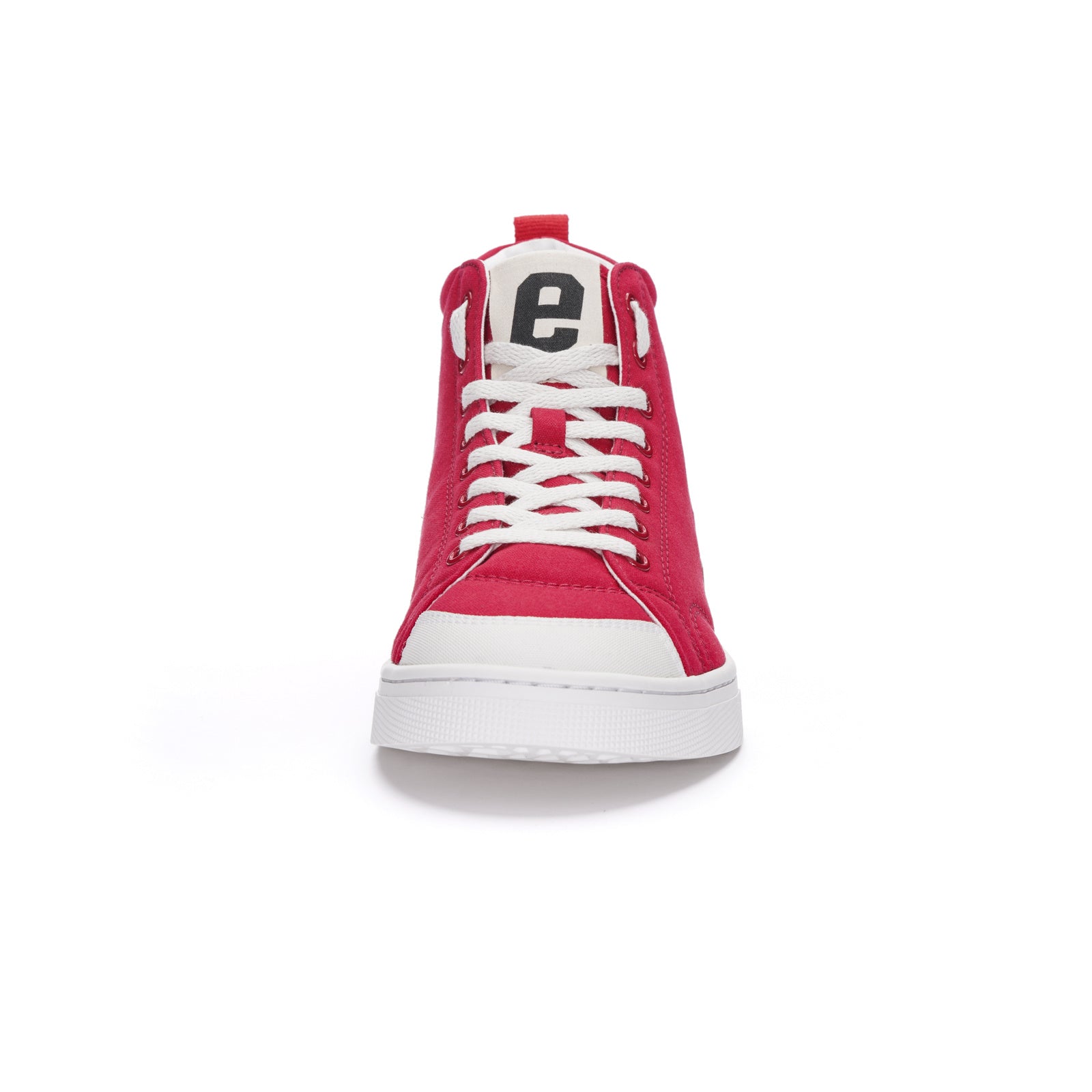 Fair Trainer Active Hi Cut Cranberry Red | Just White
