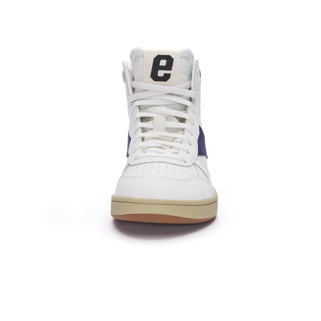Carl Hi Cut Chalk White | Ocean Blue