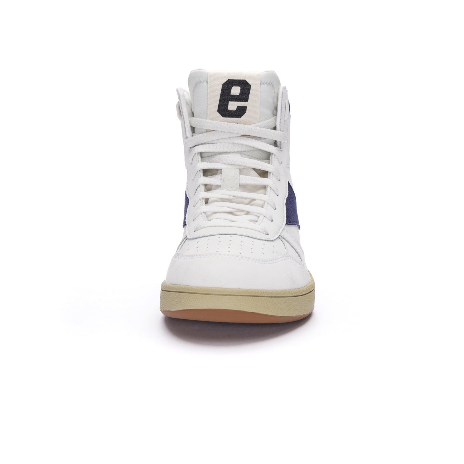 Carl Hi Cut Chalk White | Ocean Blue