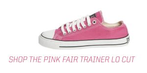 Pink Fair Trainer Lo Cut